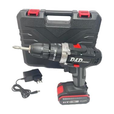 Imagem de Parafusadeira e furadeira bateria 21V bivolt