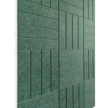 Imagem de DECORITA Alternativa para quadro de cortiça grande – pacote com 12 azulejos de parede de feltro com abas adesivas removíveis seguras, quadro de avisos, quadro de avisos, itens essenciais para