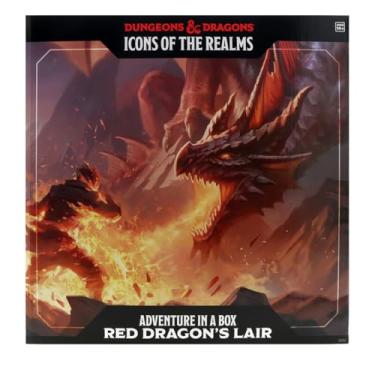 Imagem de WizKids D&D Icons of The Realms: Adventure in a Box - Red Dragon's Lair