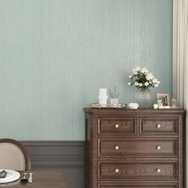 Imagem de Papel de parede verde pano de grama verde claro papel de contato tecido moderno pano de grama papel de parede 40 cm x 198 cm descasque e cole bancadas removíveis em papéis de parede armários