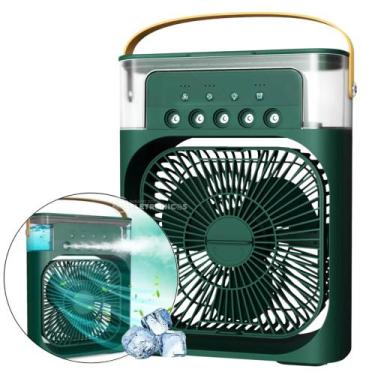 Imagem de Ventilador Resfriamento Gelado, 7 Cores de Luz LED e Silencioso Para S