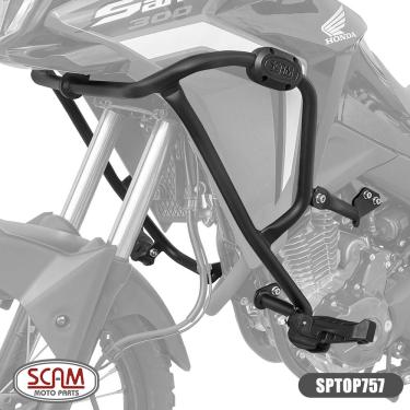 Imagem de Protetor de Carenagem e Motor Com Pedaleira Sahara 300 Scam