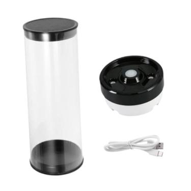 Imagem de menolana Shuttlecock umidificador Badminton Ball Steamer Hunidade Profissional para Treinamento de Jogos Melhorar o desempenho do desempenho, Preto Branco