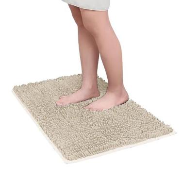 Imagem de Kit 03 Tapete Microfibra Bolinha 0,38mx0,58m - Rozac, Nude