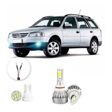 Imagem de Lampada Farol Milha Led Volkswagen Parati 2003/2005 20000lm - V10, Bra