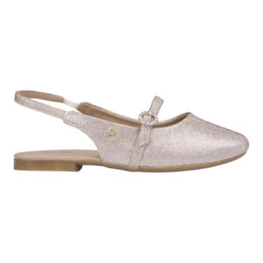 Imagem de Sapatilha Slingback Pampili Ballet Dourada (Dourada, BR, Criança de 9 a 12 anos, Numérico, P, 30)