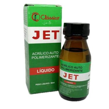 Imagem de Resina Acrílica Auto Líquida 30ml Jet Clássico Reparo Geral