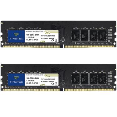 Imagem de Kit de memória ram Timetec 32GB (2x16GB) DDR4 2400MHz PC4-19200