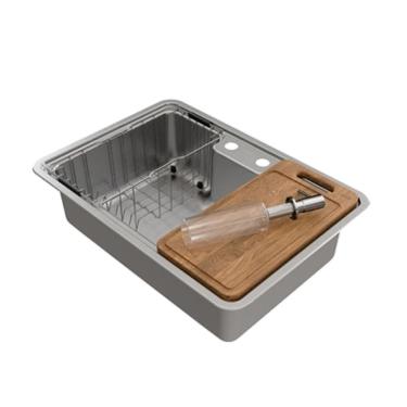 Imagem de Cuba Sobrepor/emb 64x44 Docol Massima Com Acessórios 1569316