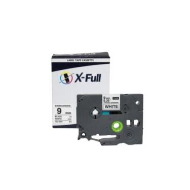 Imagem de Fita Strong Compatível Brother Tz Tze S221 Branca 9Mm - X-Full