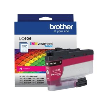 Imagem de Cartucho de Tinta Brother LC406MS LC406M Magenta MFCJ6955DW