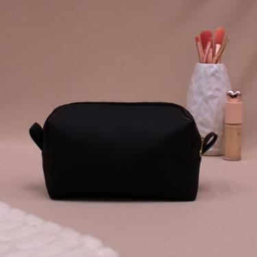 Imagem de Necessaire Pequena Feminina Compacta Multiuso Bolsa Organizador de Bol