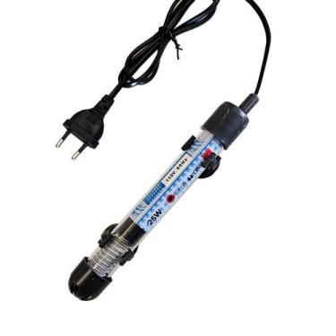 Imagem de Aquecedor C/ Termostato Para Aquario Eloo Pet 25W Rs-25W