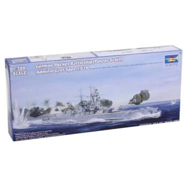 Imagem de Trumpeter 1/700 German Admiral Graf Spee Pocket Battleship 1939 Model Kit