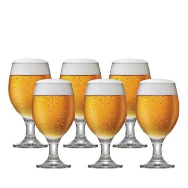 Imagem de Jogo de Taças Roma para Cerveja P 6 pcs, 310ml Ruvolo