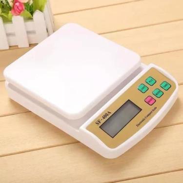 Imagem de Balança Digital De Precisão Cozinha 10kg Pesar Alimentos - Tomate, Bra