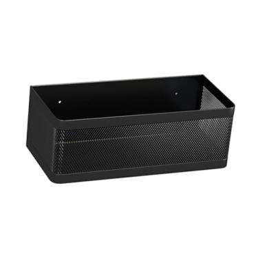 Imagem de IEUDNS Prateleira para organizador de máquina de lavar, economizador de espaço, suporte para toalhas, cesto suspenso, lavadora e secadora, prateleira para, Black L