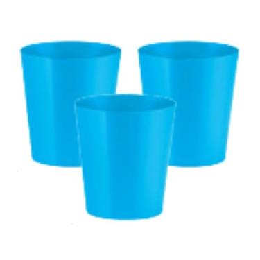 Imagem de Kit 30 Copinhos de Doce Neon Brilha na Luz Negra 25 ml (Azul)