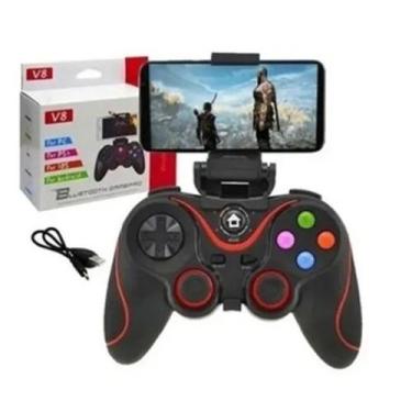 Imagem de Controle de Jogo Gamepad Celular Joystick Wireless Android PC Bluetoot