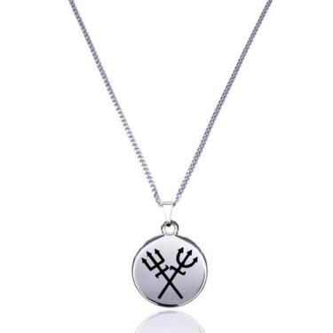 Imagem de Colar Simbolo Guardiões Exú e Pomba Gira Proteção Espiritual - Balaio 