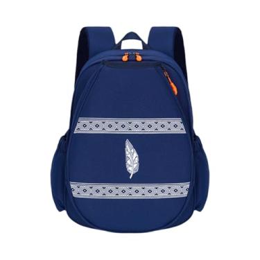 Imagem de Aymzbd Bolsa de tênis para mulheres e homens, bolsa de pickleball para pickleball, badminton, grande armazenamento, portátil, à prova d'água, com, Azul