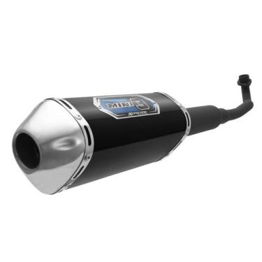 Imagem de Escapamento Pro Tork Mini 3 Biz C-125 2009 À 2020 Flex Curva Preta, PR