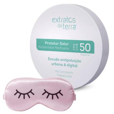 Imagem de Protetor Solar Em Pó Fps50 Sem Cor Matificante Extratos Da Terra