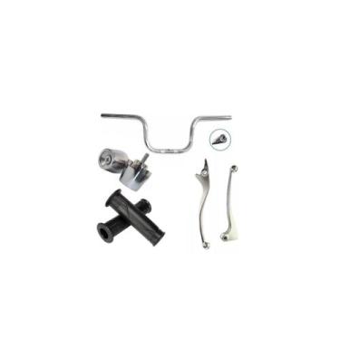Imagem de Kit guidão manoplas cargo peso pcx manetes cg 125/150/160 - Sem Marca