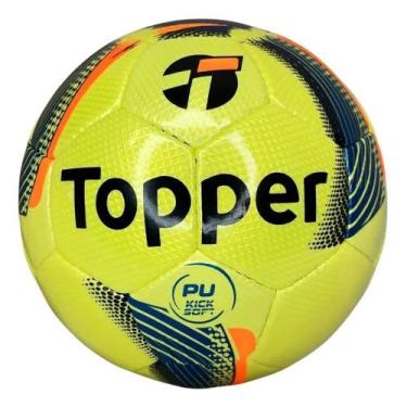 Imagem de Bola futebol society profissional topper sintético pro pu nf, Único, A