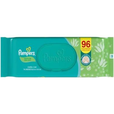 Imagem de Lenço Umedecido Pampers Aloe Vera 96 Unidades