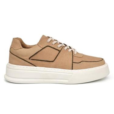 Imagem de Tênis Sneaker Masculino em Couro de Luxo Premium Artesanal - Mr Light,