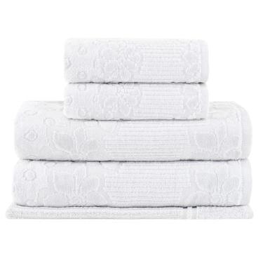 Imagem de Kit Jogo De Toalhas Buddemeyer 5 Peças Banhão Rosto e Piso Lollipop 10