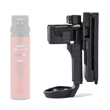 Imagem de Suporte de spray OC/Mace de liberação rápida com clipe giratório para colete MK4, estojo para lata de spray de pimenta, bolsa de lanterna tática para 3,8 cm, cinto