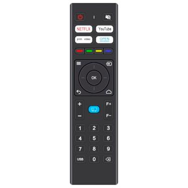 Imagem de Controle remoto de substituição aplicável para projetor doméstico inteligente VOPLLS M10 4K, para WiMiUS K9, para DBPOWER G01, para MECOOL KP2, para projetores Yaber V12 U12