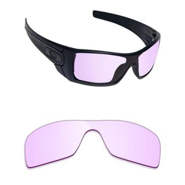 Imagem de Alphax Lentes de reposição polarizadas para óculos de sol Oakley Batwolf OO9101 - Opções, Rosa claro