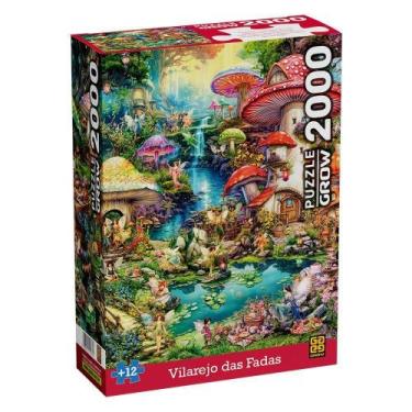 Imagem de Puzzle 2000 Peças Vilarejo Das Fadas - Grow