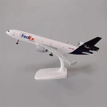 Imagem de Modelo De Avião De Metal Em Liga De 20cm, Kit De Construção Em Escala 