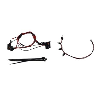 Imagem de ZLiT Kit De Iluminação Teto Para Traxxas 1/18 Trx-4M Ford F-150 Rc, Dianteira E Traseira Rc (Dianteira, + Luz Teto)