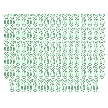 Imagem de Grampos de Papel Bonitos do Escritório Dos Grampos de Papel do Escritório, Braçadeira Adorável do Clipe de Papel do Processo de Galvanização de 100 Pces Dada Forma para a