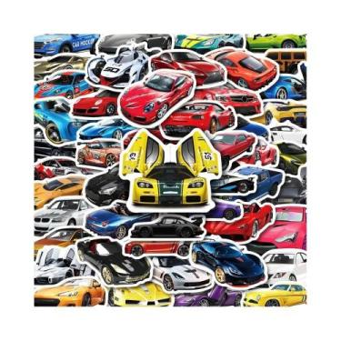 Imagem de Adesivos De PVC Para Carros De Corrida Supercarros Para Bagagem Viagem