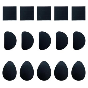 Imagem de Kukiwhy 25 Pcs Feminino Quadrado Suave Maquiagem Beleza Olho Rosto Fundação Liquidificador Facial Suave Pó Puff Cosméticos Blush Aplicadores Esponjas Use para Seco e Molhado