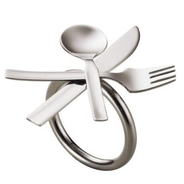 Imagem de Argolas para Guardanapos Manuela 6 Peças Riva