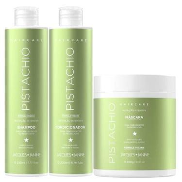 Imagem de Kit Jacques Janine Hair Care Pistachio Shampoo 230ml Condicionador 200