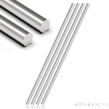 Imagem de Vareta redonda de aço inoxidável Lyrlidr 2mm x 300mm (24 unidades)