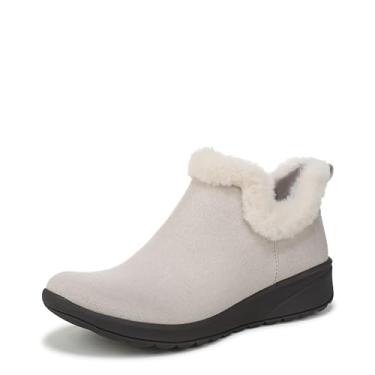 Imagem de LifeStride Bota feminina Greatness no tornozelo, Bege areia, 7.5 Wide