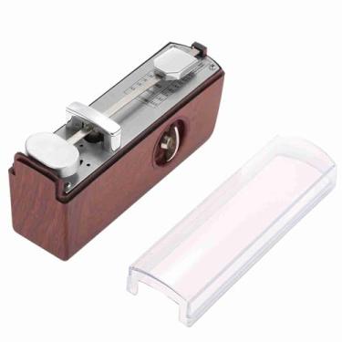 Imagem de Domary MINI METRONOME MECÂNICO PORTÁTIL DESIGN TREM CONCEITO DE VELOCIDADE MÚSICA PARA VIOLINISTAS E GUITARRISTAS (marrom)