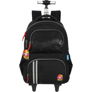 Imagem de Mochila com Rodinha, Luxcel, Hot Wheels, Preta, G