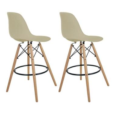 Imagem de Conjunto 2 Banquetas Eames Pp Fendi - La Mobilia