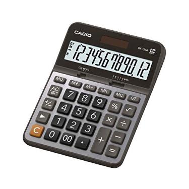 Imagem de Calculadora de Mesa 12 Dígitos, Casio, DX-120B, Prata