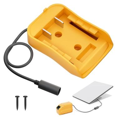 Imagem de Starlink Mini adaptador de bateria, cabo de alimentação CC, cabo portátil resistente de 18 AWG para configuração de mini acessórios Starlink para baterias de 12 V/24 V, para uso off-grid, acampamento